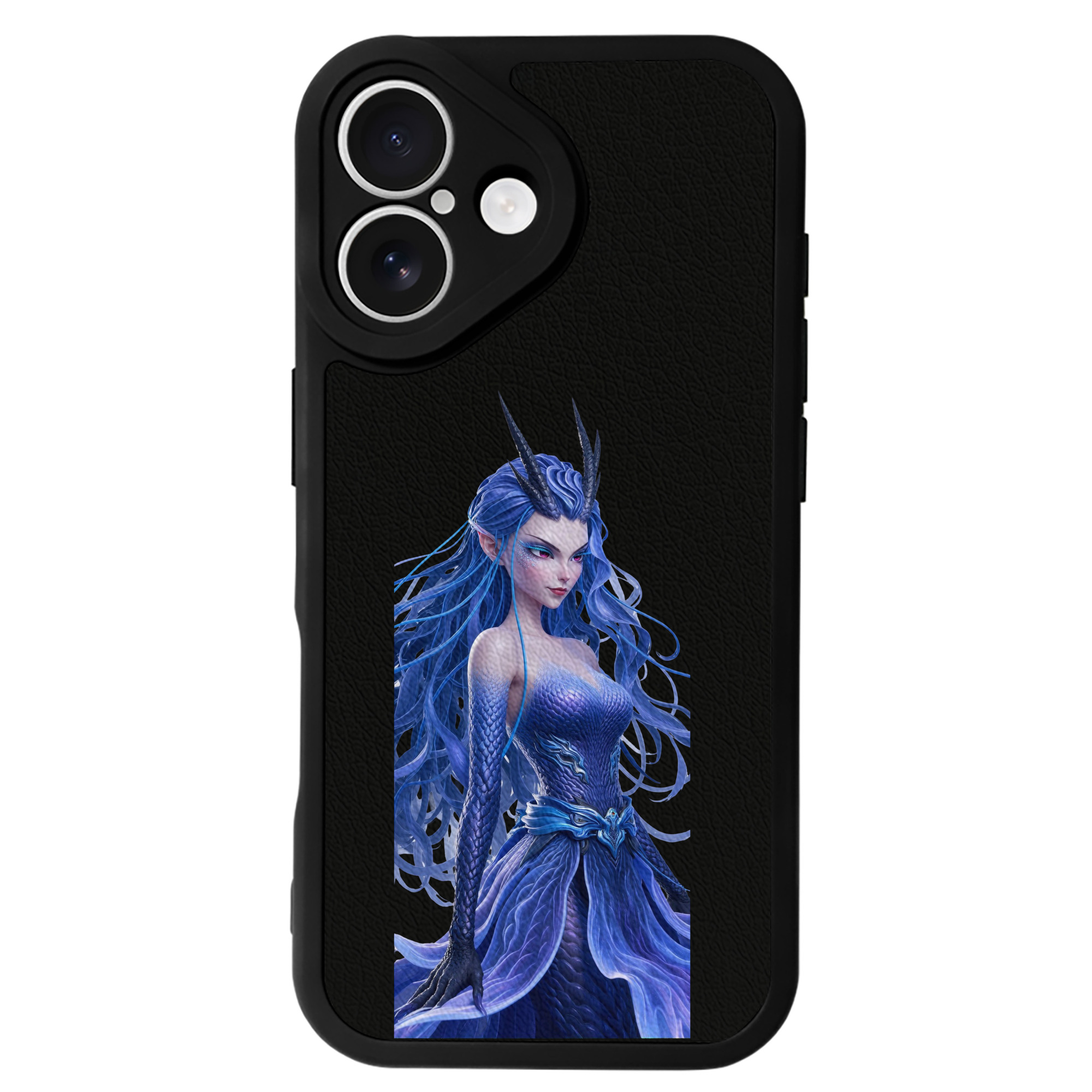 （画像用） Ne Zha 2 ナタ 魔童の大暴れ 【iPhone 16シリーズ対応】シリコンスマホケース（レザー調） 材質：シリコン